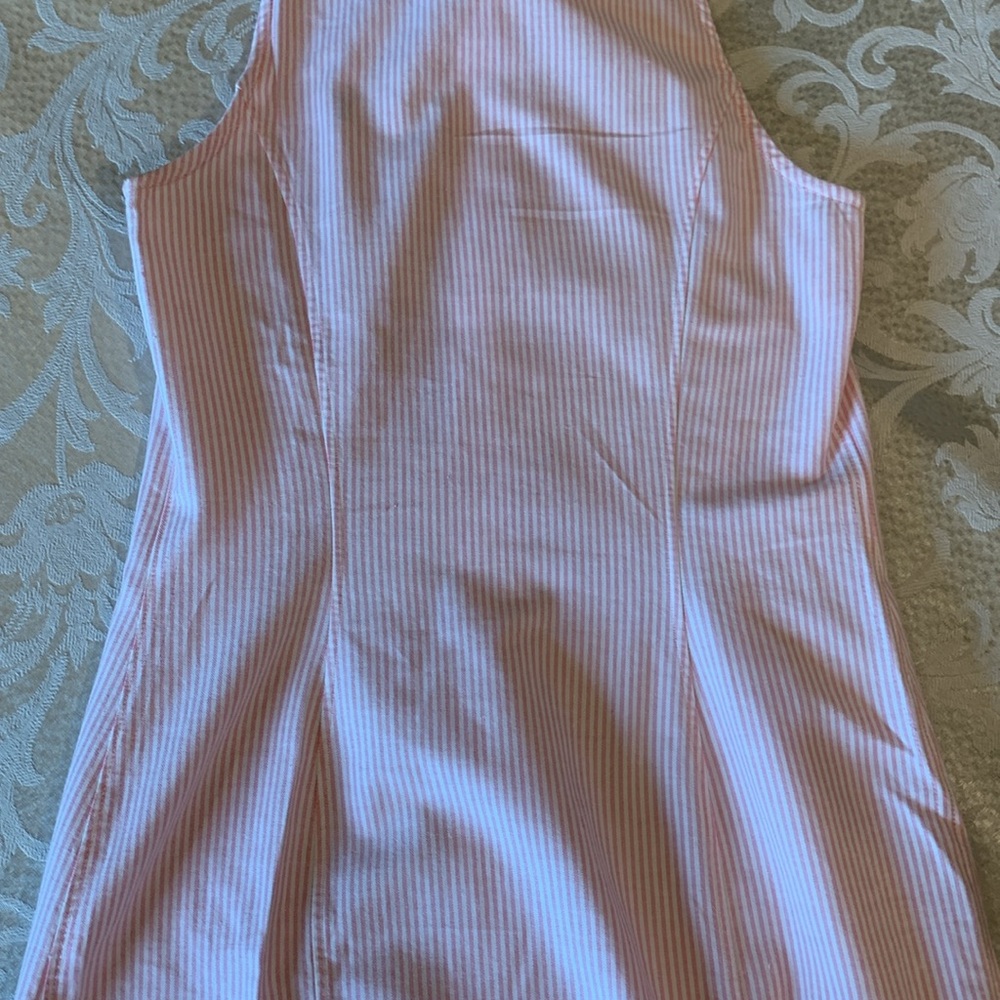 Ralph Lauren Pink Sleeveless Polo Collar Sheath Dress - Picture 5 of 12